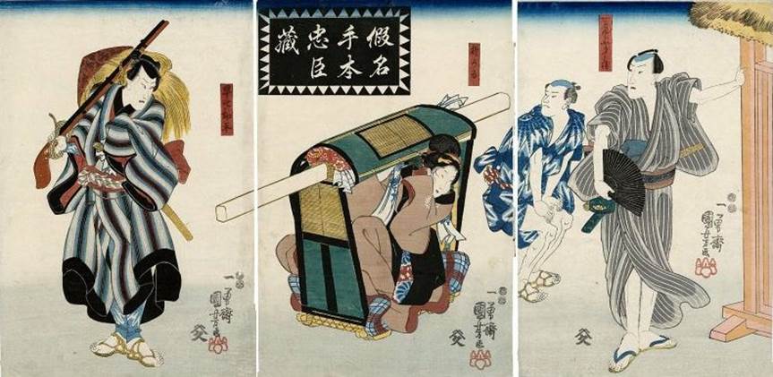 川村一楽 狂言画（弐） 「九十九までは留守とこたえよ」 川村一楽 狂言画（弐） 「九十九までは留守とこたえよ」 市川鰕